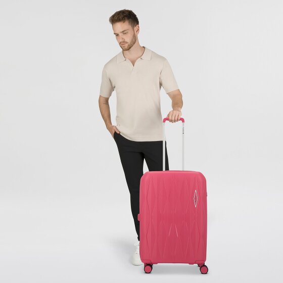 Gabol Infinity 4 kółka Walizka 66 cm z plisą rozprężną