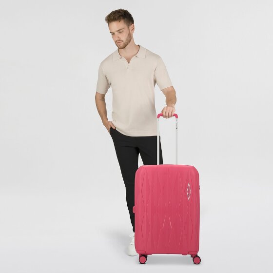 Gabol Infinity 4 kółka Walizka 66 cm z plisą rozprężną
