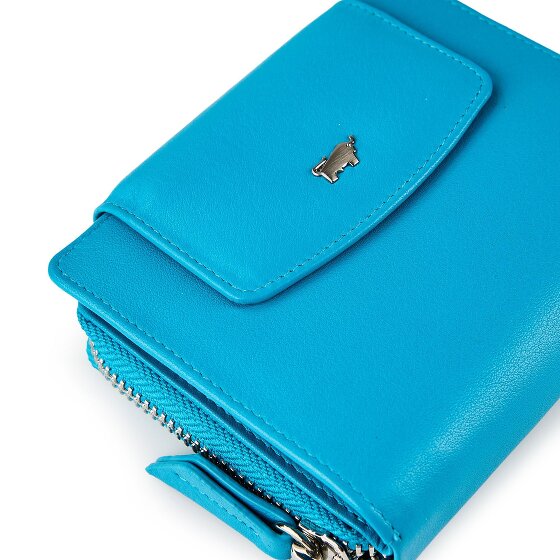 Braun Büffel Joy Portfel Ochrona RFID Skórzany 12 cm