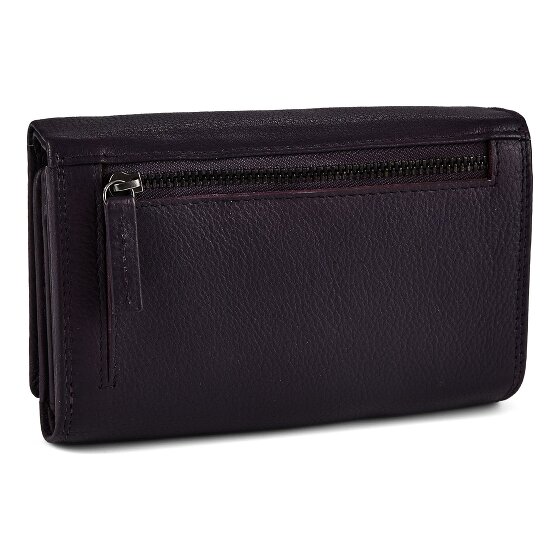 Greenburry Portfel gąbczasty skóra 15,5 cm