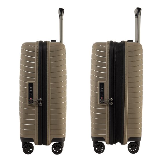 Stratic Novium 4 kółka Walizka kabinowy S 55 cm z plisą rozprężną