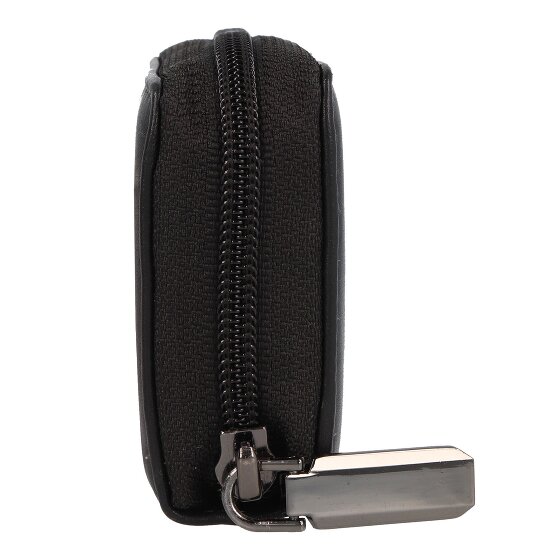 Greenland Nature Czarny Nappa Credit Card Case RFID Leather 11 cm