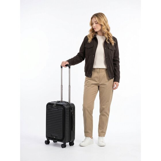 Hedgren Raku 4 kółka Walizka kabinowa 55 cm Komora na laptopa