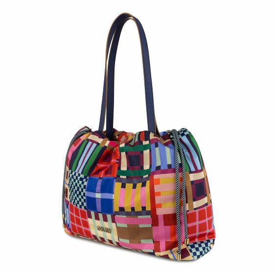 Oilily Tartan Tape Skar Shopper Bag 36 cm