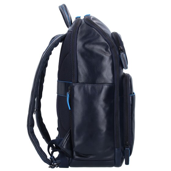 Piquadro Blue Square Revamp Backpack RFID Leather 42 cm Laptop Compartment