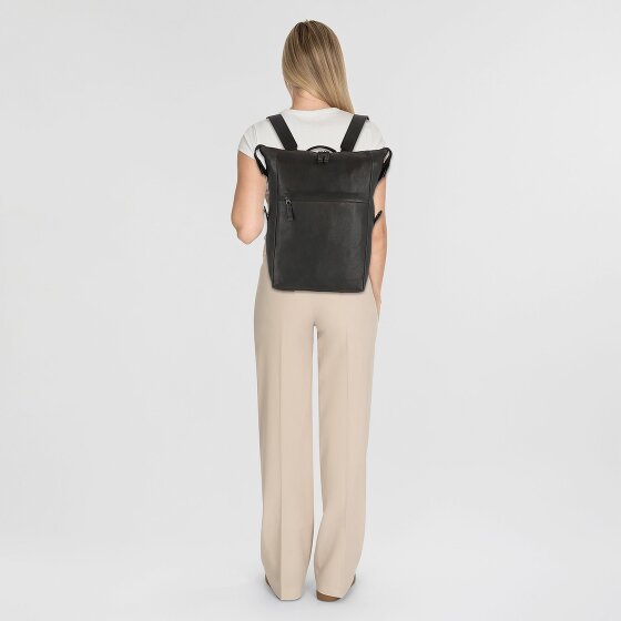 Harold's Country Scraper Plecak Skóra 36 cm Komora na laptopa