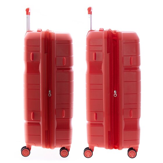 Gladiator 3800 4 kółka Walizka 77 cm z plisą rozprężną
