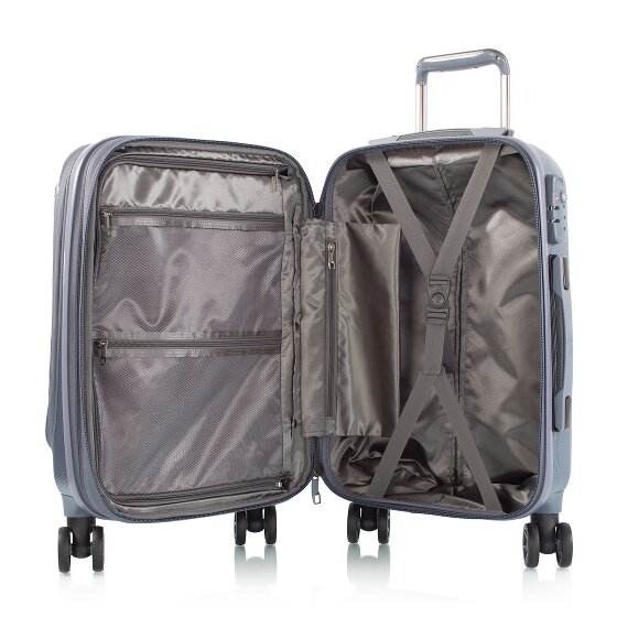 Heys Vantage 4 kółka Walizka kabinowy S 55 cm z plisą rozprężną