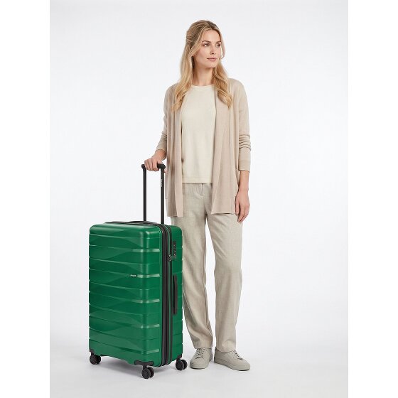 Bergpfeil Travel 4 kółka Walizka L 75 cm z funkcją poszerzenia
