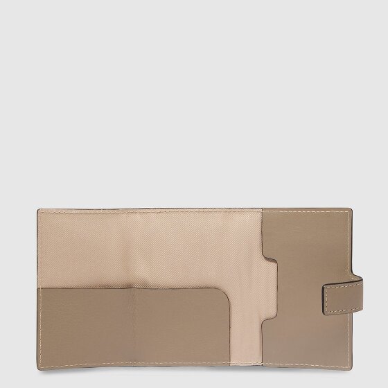 Piquadro Circle Etui na karty kredytowe Ochrona RFID Skórzany 6.5 cm