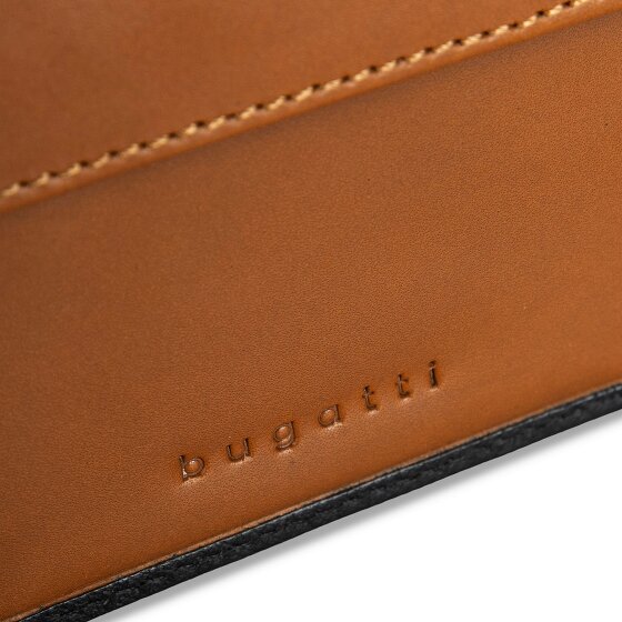 bugatti Roccia Portfel Ochrona RFID Skórzany 11 cm