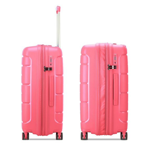 MODO by Roncato Starlight 3.0 4 kółka Walizka 66 cm z plisą rozprężną