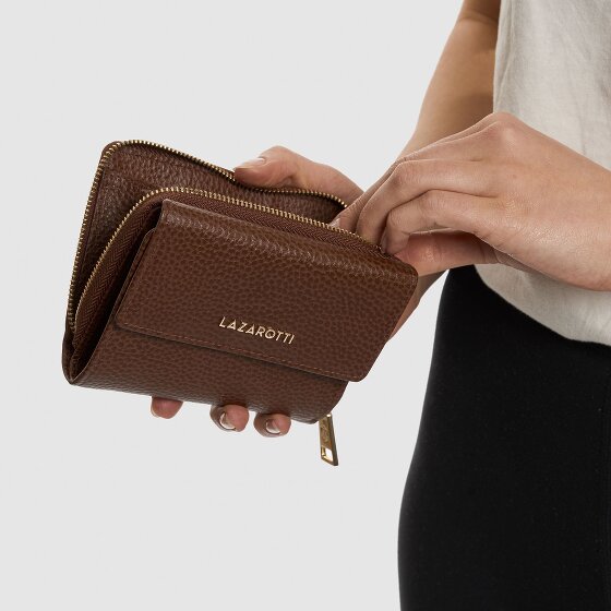 Lazarotti Bologna Leather Portfel Skórzany 12 cm