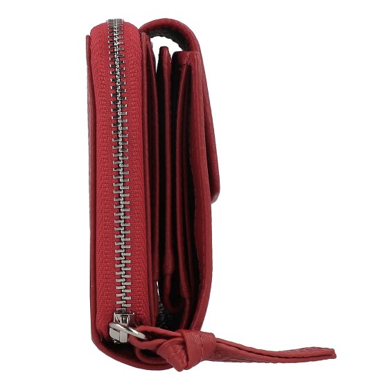 Braun Büffel Hanna Portfel Ochrona RFID Skórzany 12 cm