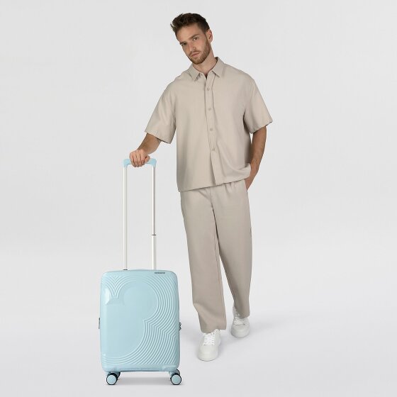 American Tourister Mickey Magic 4 kółka Walizka kabinowy 55 cm z plisą rozprężną