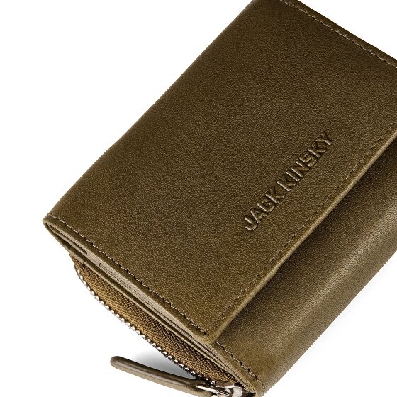 Jack Kinsky Aruba Portfel Ochrona RFID Skórzany 10 cm