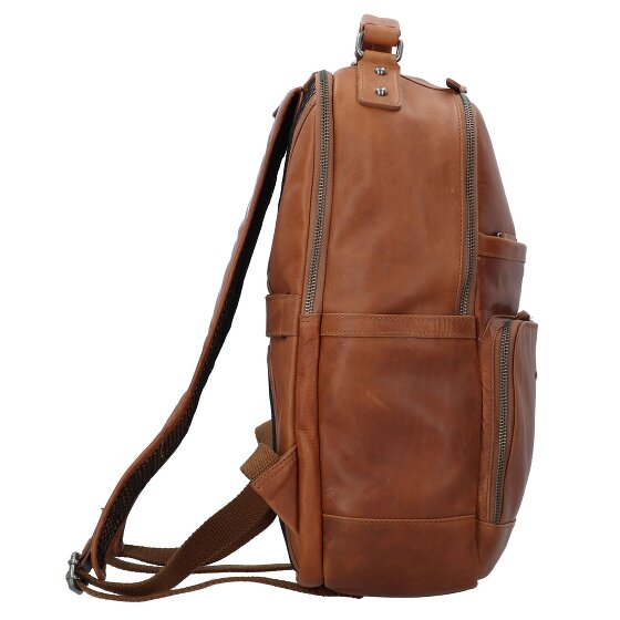 The Chesterfield Brand Austin Plecak biznesowy Skórzany 39 cm Komora na laptopa