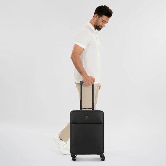Guess Napoli 4 kółka Walizka 59 cm z plisą rozprężną