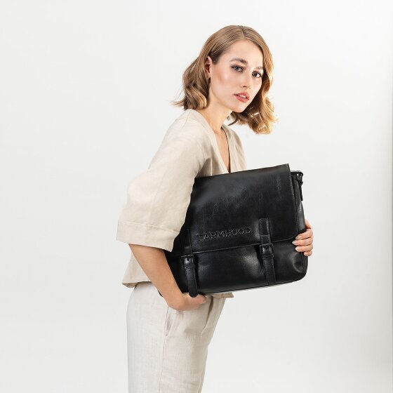 Farmhood Memphis Briefcase Messenger Skórzany 38 cm Komora na laptopa