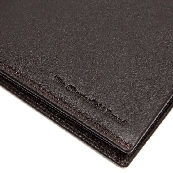 The Chesterfield Brand Lynnwood Portfel Ochrona RFID Skórzany 11 cm