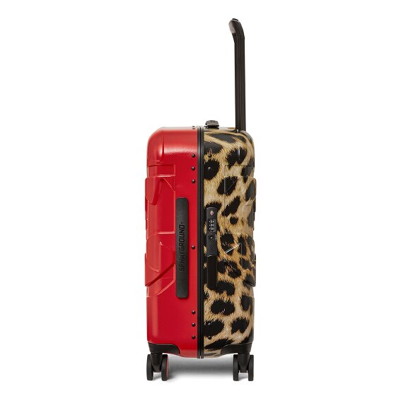 Sprayground Split Cheetah 4 kółka Walizka kabinowy 55 cm