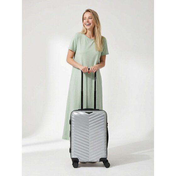 Redolz Essentials 18 4 kółka Walizka kabinowy 55 cm z plisą rozprężną