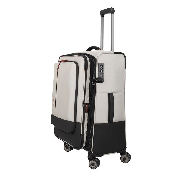 Travelite Crosslite 5.0 4 kółka Walizka M 66 cm z plisą rozprężną
