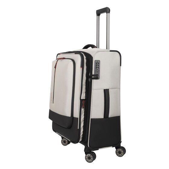 Travelite Crosslite 5.0 4 kółka Walizka M 66 cm z plisą rozprężną