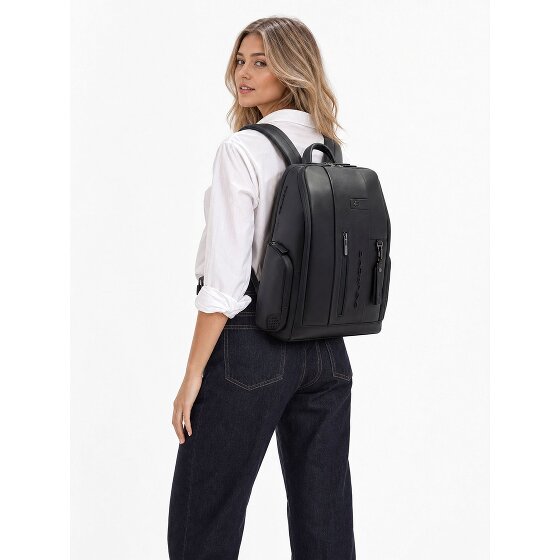 Piquadro Urban Plecak Ochrona RFID Skóra 46 cm Komora na laptopa