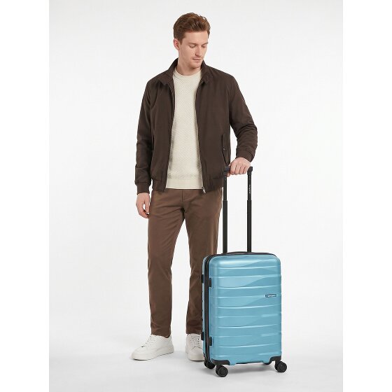 Bergpfeil Travel 4 kółka Walizka kabinowa S 55 cm z funkcją poszerzenia