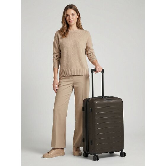 d&n Toronto 4 kółka Walizka M 65 cm z plisą rozprężną