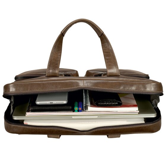 Leonhard Heyden Porto Teczka Skórzany 38 cm