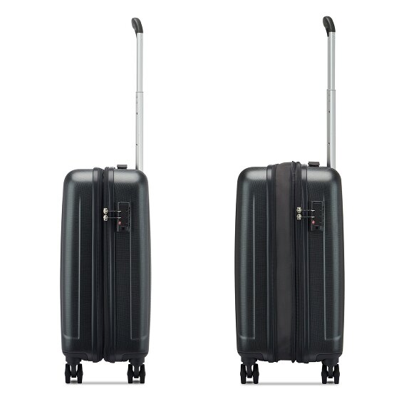 Roncato Kinetic 2.0 4 kółka Walizka kabinowy 55 cm z plisą rozprężną