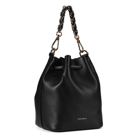 Coccinelle Beat Mini Torba Torba na ramię Skórzany 17 cm