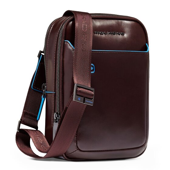 Piquadro Blue Square Mini Torba Torba na ramię Skórzany 17 cm