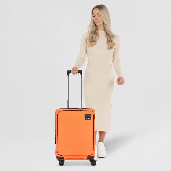Samsonite Intuo 4 kółka Walizka kabinowy 55 cm Komora na laptopa z plisą rozprężną