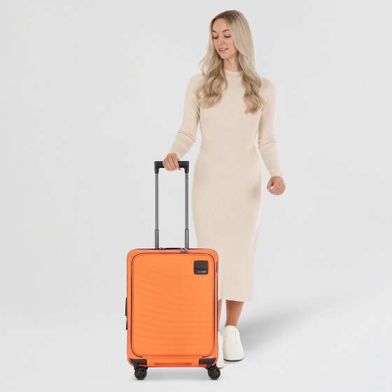 Samsonite Intuo 4 kółka Walizka kabinowy 55 cm Komora na laptopa z plisą rozprężną