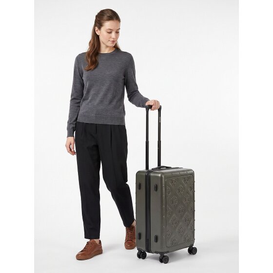 Roberto Cavalli Florence 4 kółka Walizka 63 cm z funkcją poszerzenia