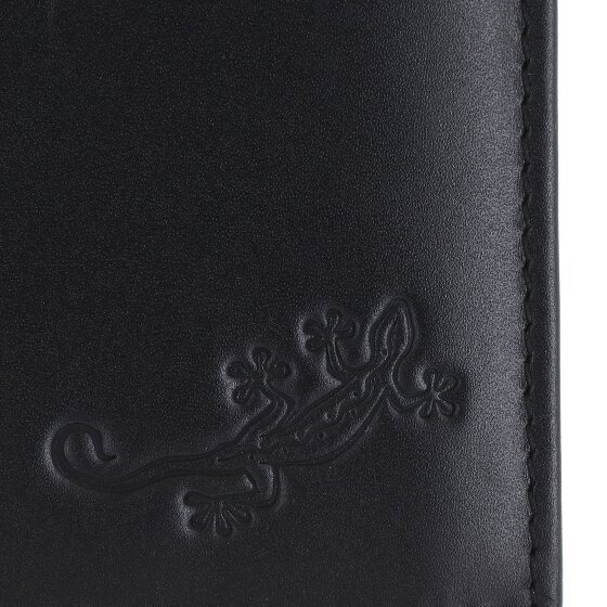 oxmox Leather Portfel Ochrona RFID Skóra 13 cm