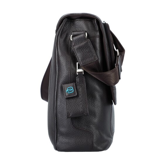 Piquadro Vibe Briefcase Messenger Skórzany 41 cm Komora na laptopa