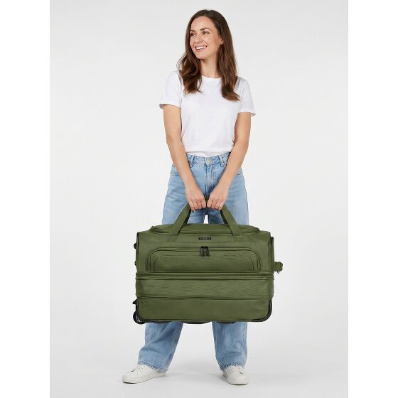 Redolz Torba podróżna na 2 kółkach Duffle Essentials 55 cm M z klapą rozporową