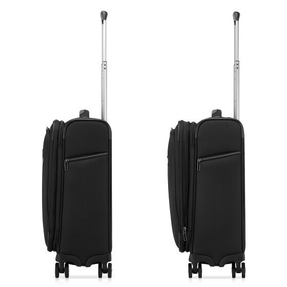 Roncato City 3.0 4 kółka Walizka kabinowy S 55 cm z plisą rozprężną