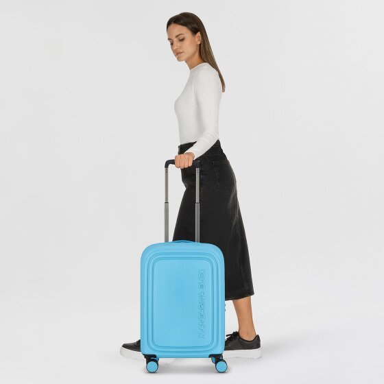 Mandarina Duck Logoduck 4-kołowy wózek kabinowy 55 cm