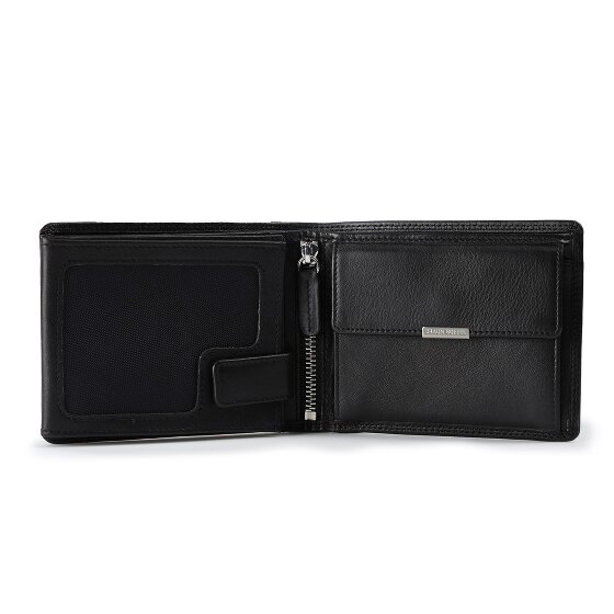 Braun Büffel Golf 3.0 Portfel Ochrona RFID Skórzany 12 cm