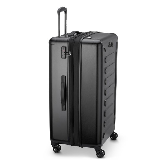 Jeep JH004C 4 kółka Walizka 80 cm z plisą rozprężną