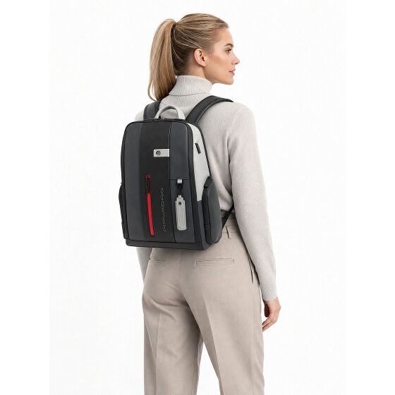 Piquadro Urban Plecak Ochrona RFID Skóra 46 cm Komora na laptopa