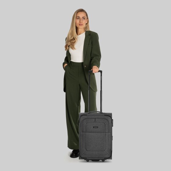 Redolz Essentials 12 2 kółka Walizka kabinowa S 55 cm z funkcją poszerzenia