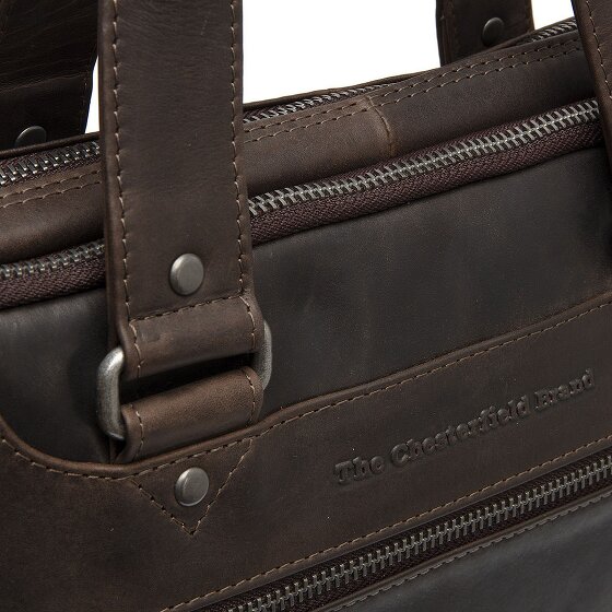 The Chesterfield Brand Montara Teczka Skórzany 37 cm Komora na laptopa