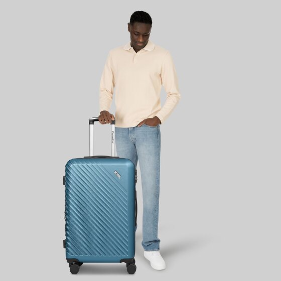 Check.In Paradise 2.0 4 kółka Walizka M 68 cm z plisą rozprężną