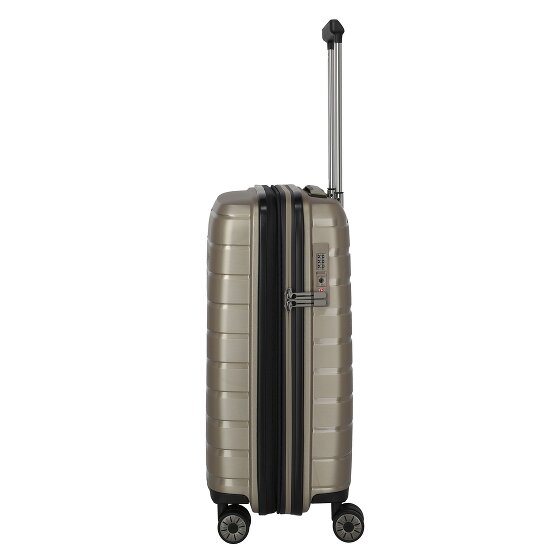 Travelite Air Base 4 kółka Walizka kabinowy 55 cm z plisą rozprężną